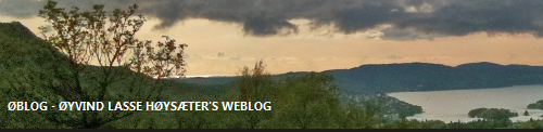 Øblog - Øyvinds weblog
