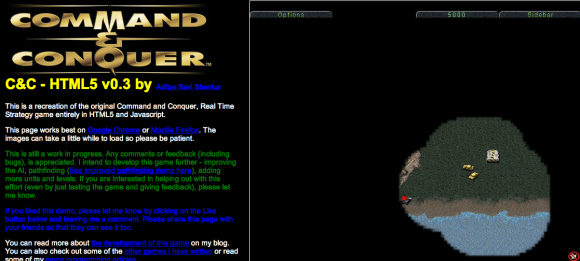 Command & Conquer html5